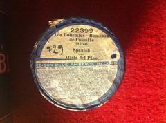 Los Bohemios Romeza vintage Edison record cover