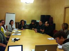 Meeting for project follow-up at the Museum of Music