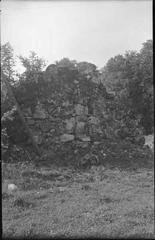 Nydala monastery ruins northern wall exterior detail
