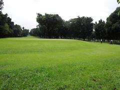 Camp Aguinaldo AFP Museum and Multi-Purpose Theater in Quezon City with St. Ignatius Cathedral