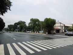 Camp Aguinaldo AFP Museum and Multi-Purpose Theater with St. Ignatius Cathedral and General Headquarters Building in Quezon City
