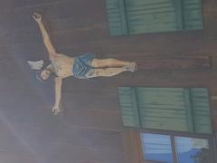 Hauskreuz in der Ludwig-Thoma-Straße in Oberammergau