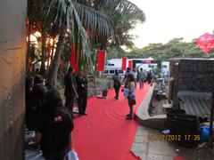Entrance to Bandra Amphitheater for Ray-Bans Never Hide Sounds rock concert