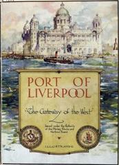 MDHB advertisement for the Port of Liverpool showcasing maritime services