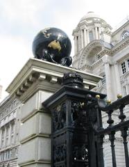 Port of Liverpool Building at sunset