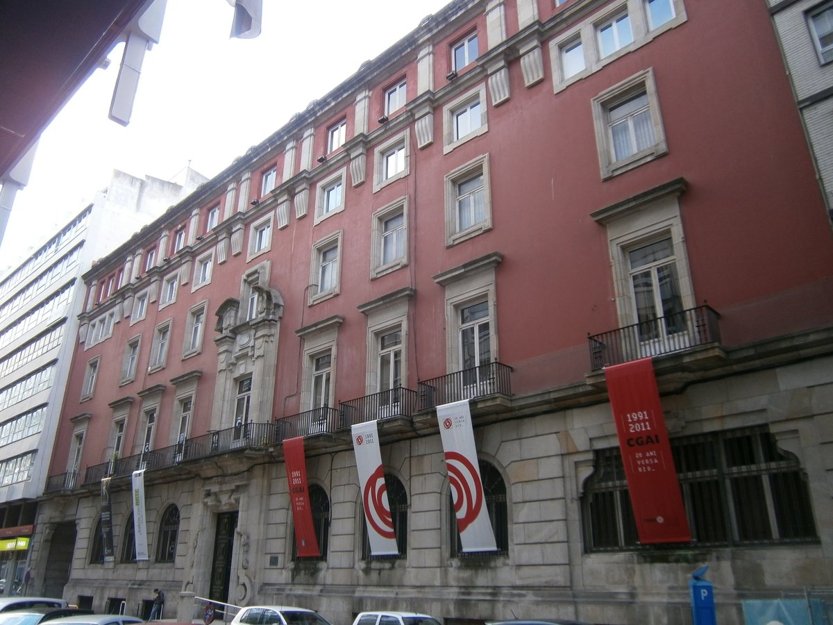 Centro Galego De Artes Da Imaxe building in A Coruña Spain