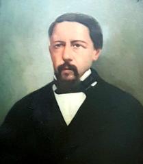 Portrait of José María Pérez Franco, Peruvian magistrate and politician from Arequipa, 19th century