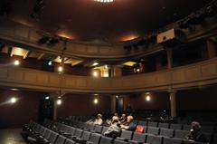 Interior view of Stadttheater in Landsberg am Lech with audience seating