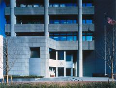 Osaka Consulate Office Building architectural slide from 1987 by Entrepreneur