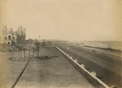 Chepauk Palace in Madras during the 1890s