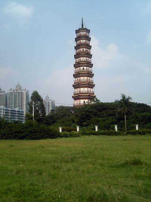 Chigang Pagoda in Guangzhou Haizhu District