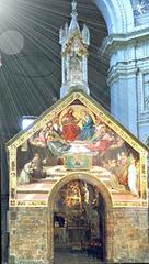 Porziuncola Chapel inside Santa Maria degli Angeli in Assisi, Italy