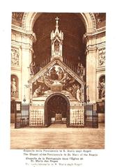 Collage of 32 vintage postcards from Assisi