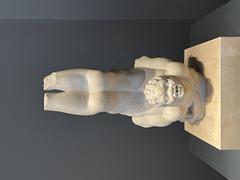 Ancient Roman bust sculpture at Palais Massimo