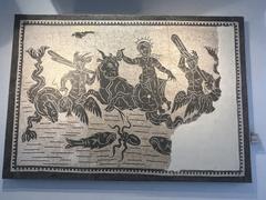 ancient mosaic artwork in the Palazzo Massimo museum