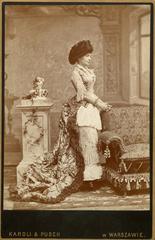 Portrait of Antonina Hoffmann, 19th century actress