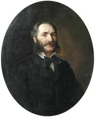 Portrait of Stanisław Szarski by Andrzej Grabowski, 1876