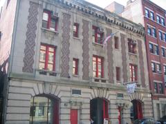 Firefighter memorial room honoring firefighters who died on September 11, 2001