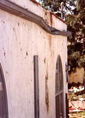 Wreckage of PSA Flight 182 crash site
