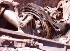 Wreckage of PSA Flight 182 crash from September 25, 1978