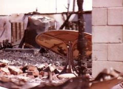 Wreckage of PSA Flight 182 crash site from September 25, 1978