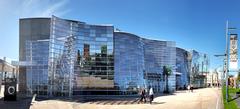 Christchurch Art Gallery Te Puna o Waiwhetū exterior in Christchurch New Zealand