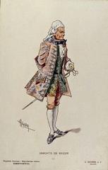 Geronte di Ravoir costume for Act II of Manon Lescaut