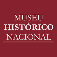 Logo of the National Historical Museum of Brazil with yellow stylized 'MN' and text below