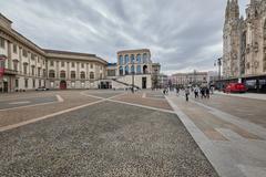 Palazzo Reale building in Milan Italy