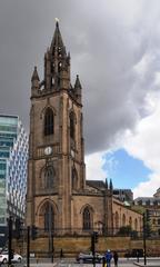 Church of Our Lady and St Nicholas Chapel Street Liverpool listed building April 2024