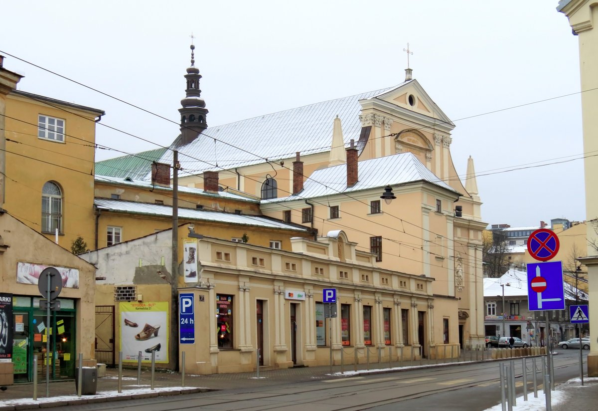 Carmelite Church in Piasek, Kraków, Poland