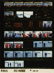 Photo contact sheet from the Gerald R. Ford White House Photographic Office, roll film A9451 processed in 1976