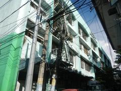Pasay City West High School and City University of Pasay buildings along Harrison Avenue in Pasay City