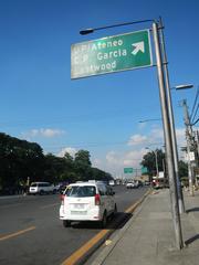Old Capitol Site area in Quezon City showing City Mall beside PhilCoa footbridge and San Vicente street