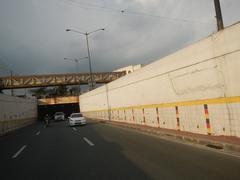 Intersection of Batasan Road and Commonwealth Avenue in Batasan Hills, Quezon City, Metro Manila
