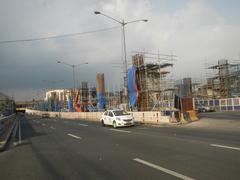 View of Commonwealth Avenue corner Batasan Hills in Quezon City, Metro Manila