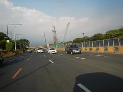 View of Commonwealth Avenue at Batasan Hills corner in Quezon City Metro Manila