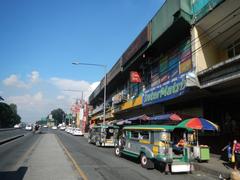 Old Capitol Site and City Mall beside PhilCoa footbridge along Commonwealth Avenue in Quezon City District 4
