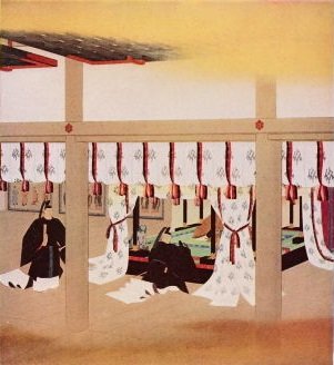 Attainment of Majority Ceremony traditional Japanese painting by Itō Kōun