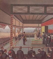 Empress at a Red Cross Meeting painting by Yuasa Ichiro
