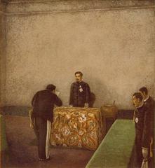Imperial Mandate for the Army and Navy painting by Terasaki Takeo at Meiji Memorial Picture Gallery Tokyo