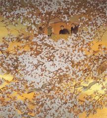 Imperial Visit to the Tokugawa Residence painting by Kimura Buzan