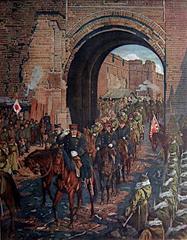 Battle of Mukden historical painting by Kanokogi Takeshiro