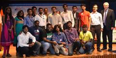 Tamil Film actor Vijay celebrating World Environment Day at the U.S. Consulate Chennai
