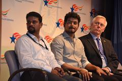 Tamil Film actor Vijay celebrating World Environment Day at the U.S. Consulate Chennai