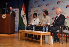 Tamil Film actor Vijay celebrating World Environment Day at the U.S. Consulate Chennai