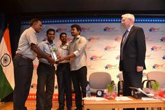 Tamil Film actor Vijay celebrating World Environment Day at the U.S. Consulate Chennai