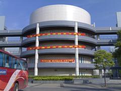 Shanghai Maritime University campus building in Shanghai, China