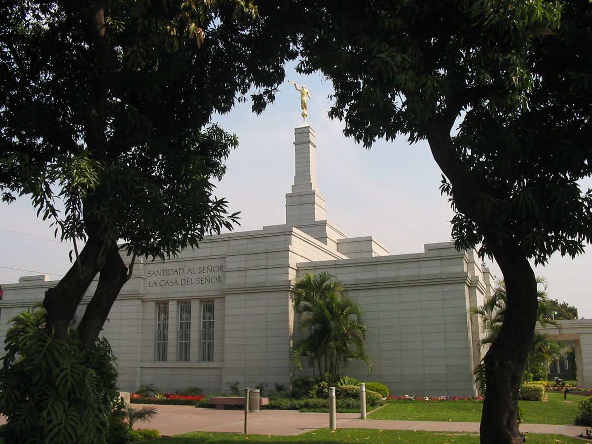 Asunción Paraguay Temple exterior with blue sky