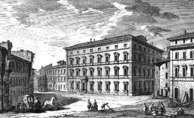 Palazzo Maffei Marescotti in Rome